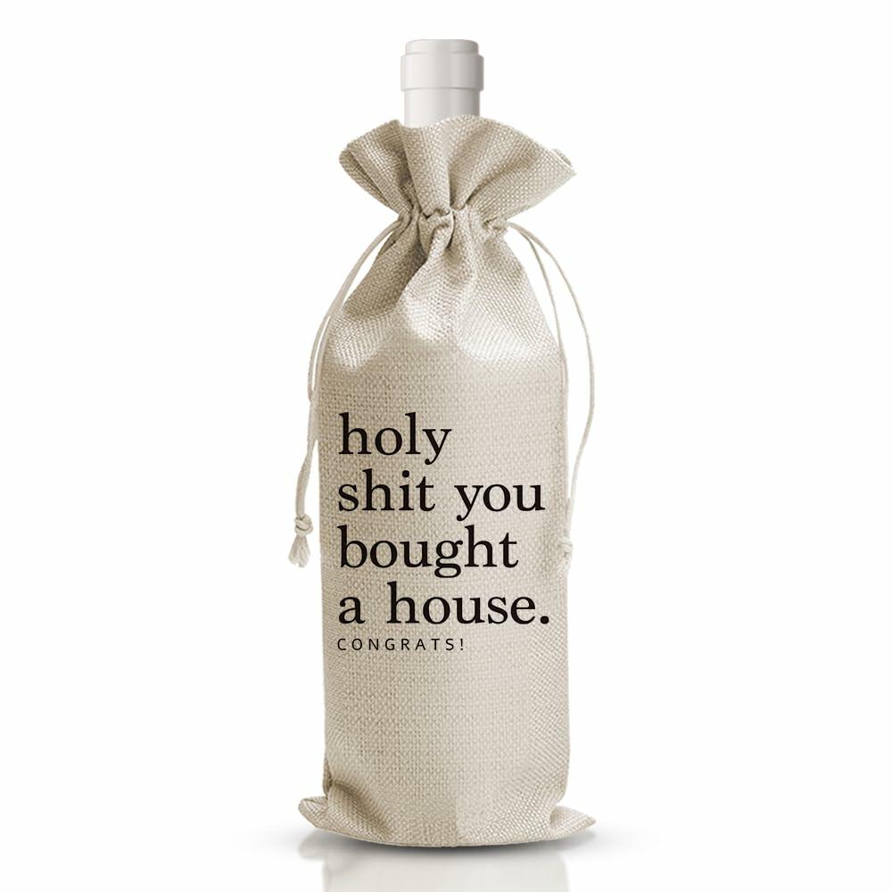DOI-LANEE Wine Bags Housewarming Gift Homeowner Realtor Party Decorations
