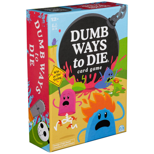 Spin Master Dumb Ways to Die Card Game Survival Strategy 2-5 Players Ages 12+