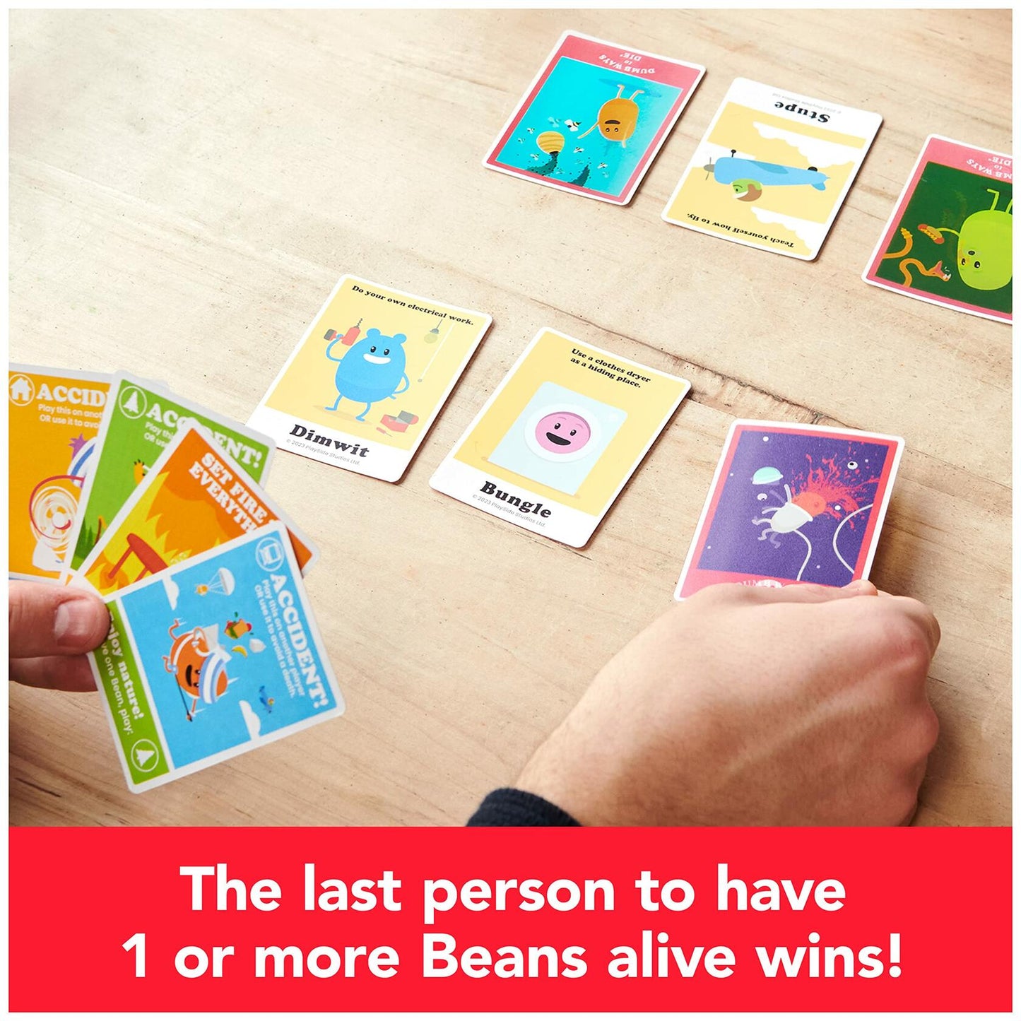 Spin Master Dumb Ways to Die Card Game Survival Strategy 2-5 Players Ages 12+