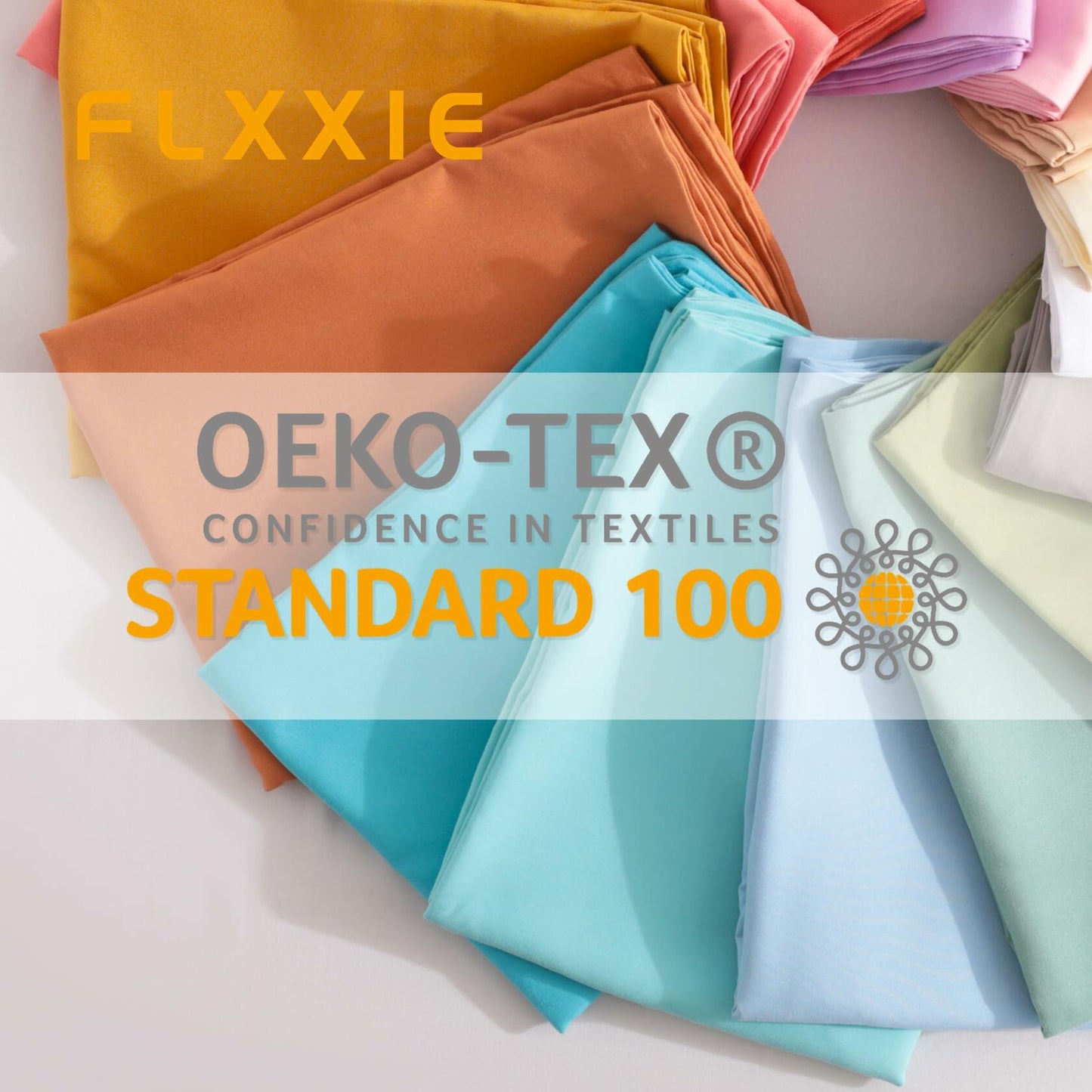 FLXXIE Microfiber Pillow Cases Queen Size Set of 2 Soft 20x30 Red