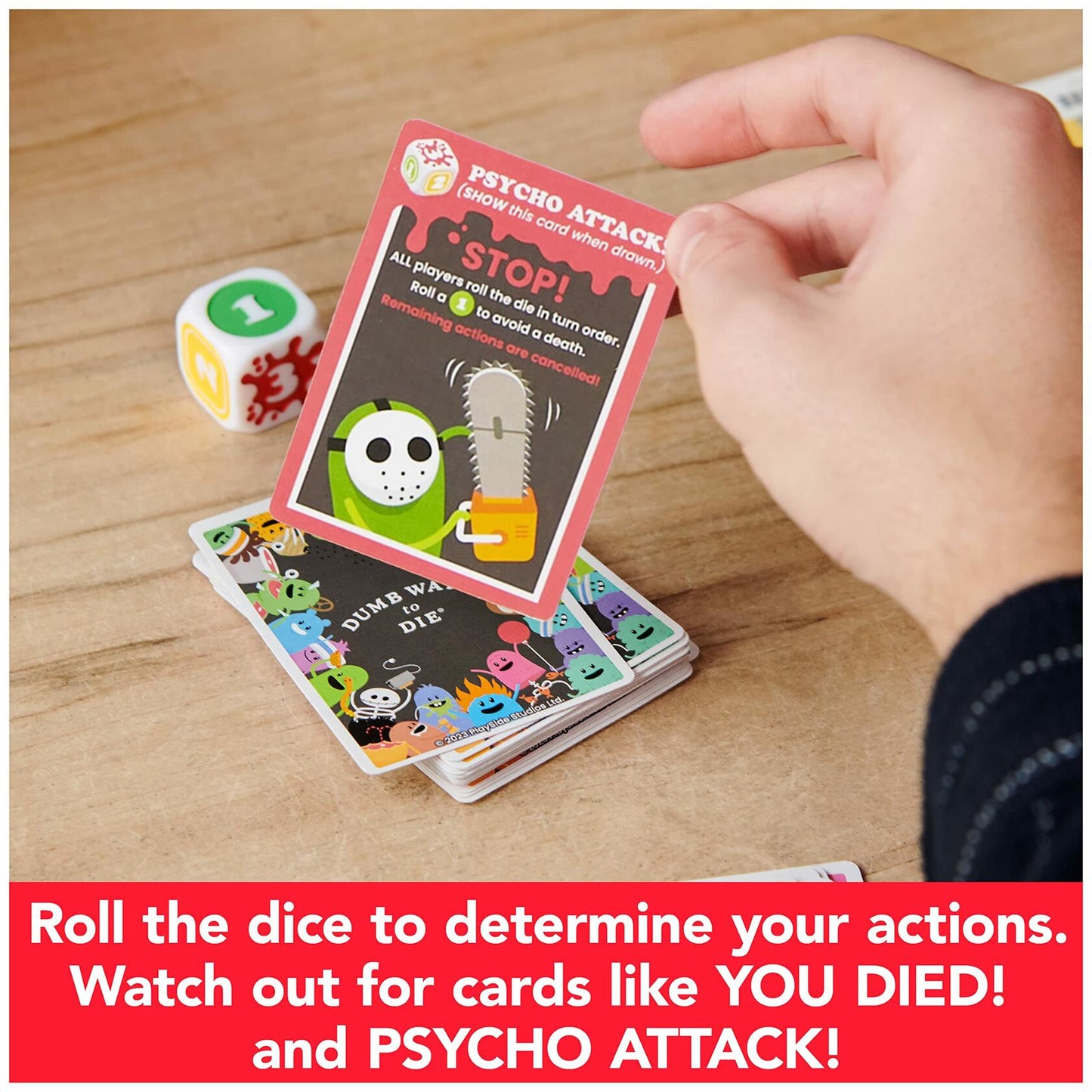 Spin Master Dumb Ways to Die Card Game Survival Strategy 2-5 Players Ages 12+