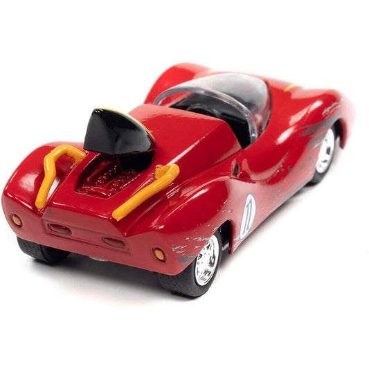 Johnny Lightning Captain Terror's Car #11 Red 1/64 Diecast Model