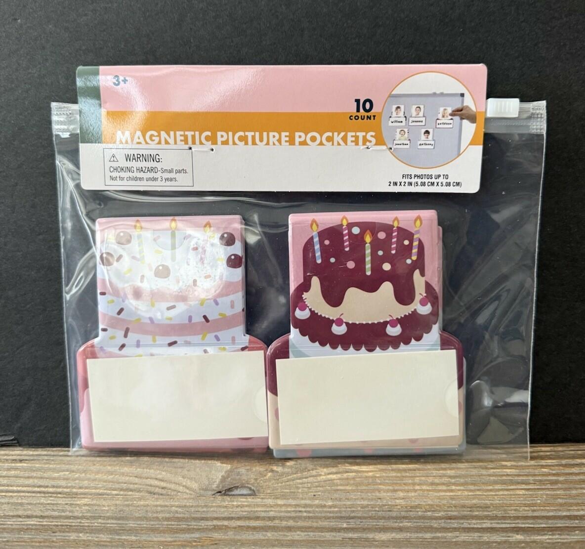 Target Magnetic Picture Pockets Student Names 2025 10 Pack Multi-Color