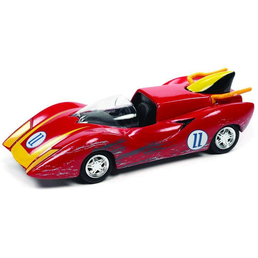 Johnny Lightning Captain Terror's Car #11 Red 1/64 Diecast Model