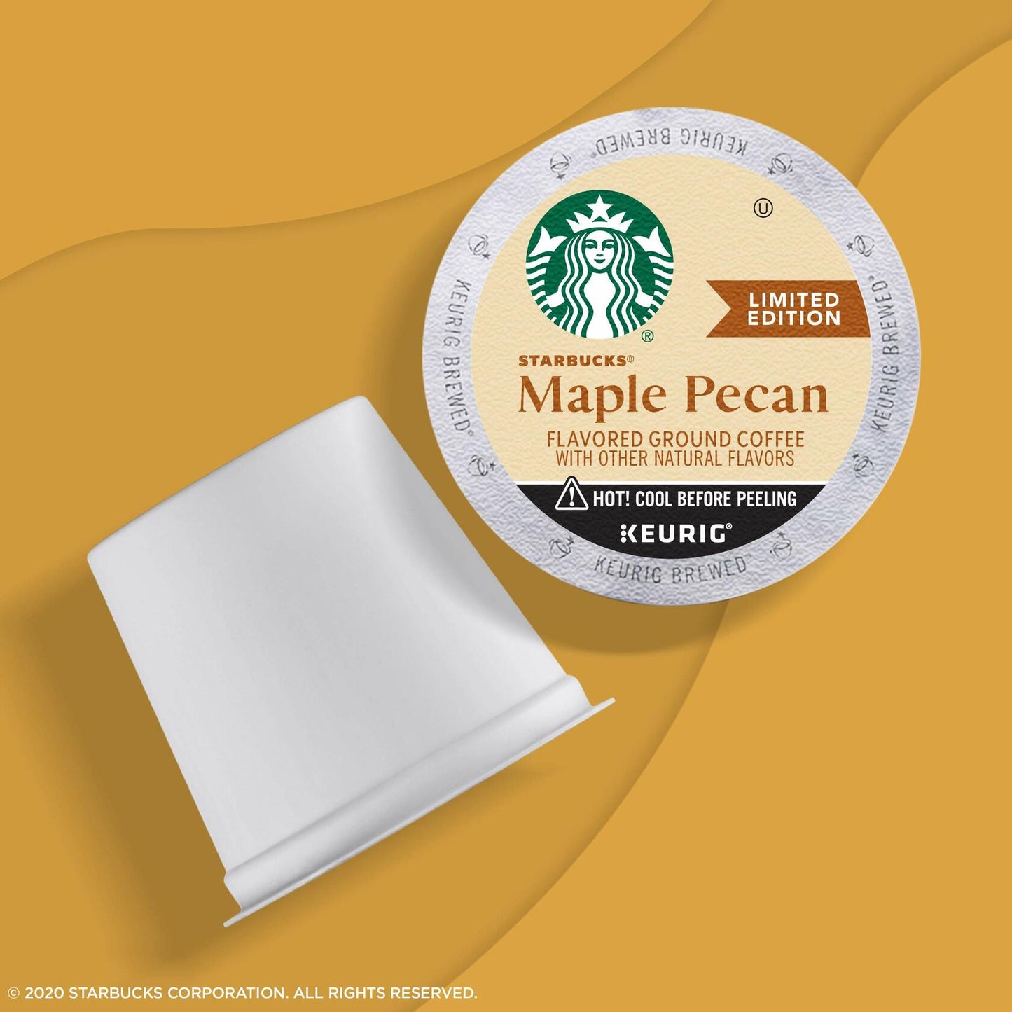Starbucks Coffee K-Cup Pods Maple Pecan 22 Count