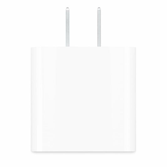 Apple 20W USB-C Power Adapter Fast Charging White Type C Wall Charger