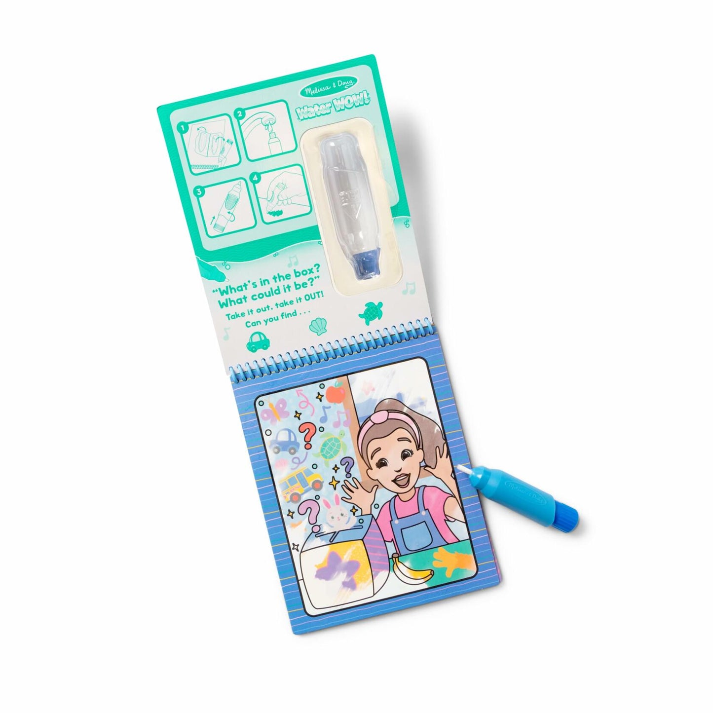 Melissa & Doug Ms. Rachel Water Wow! Color-Reveal Pad Early Learning Toy