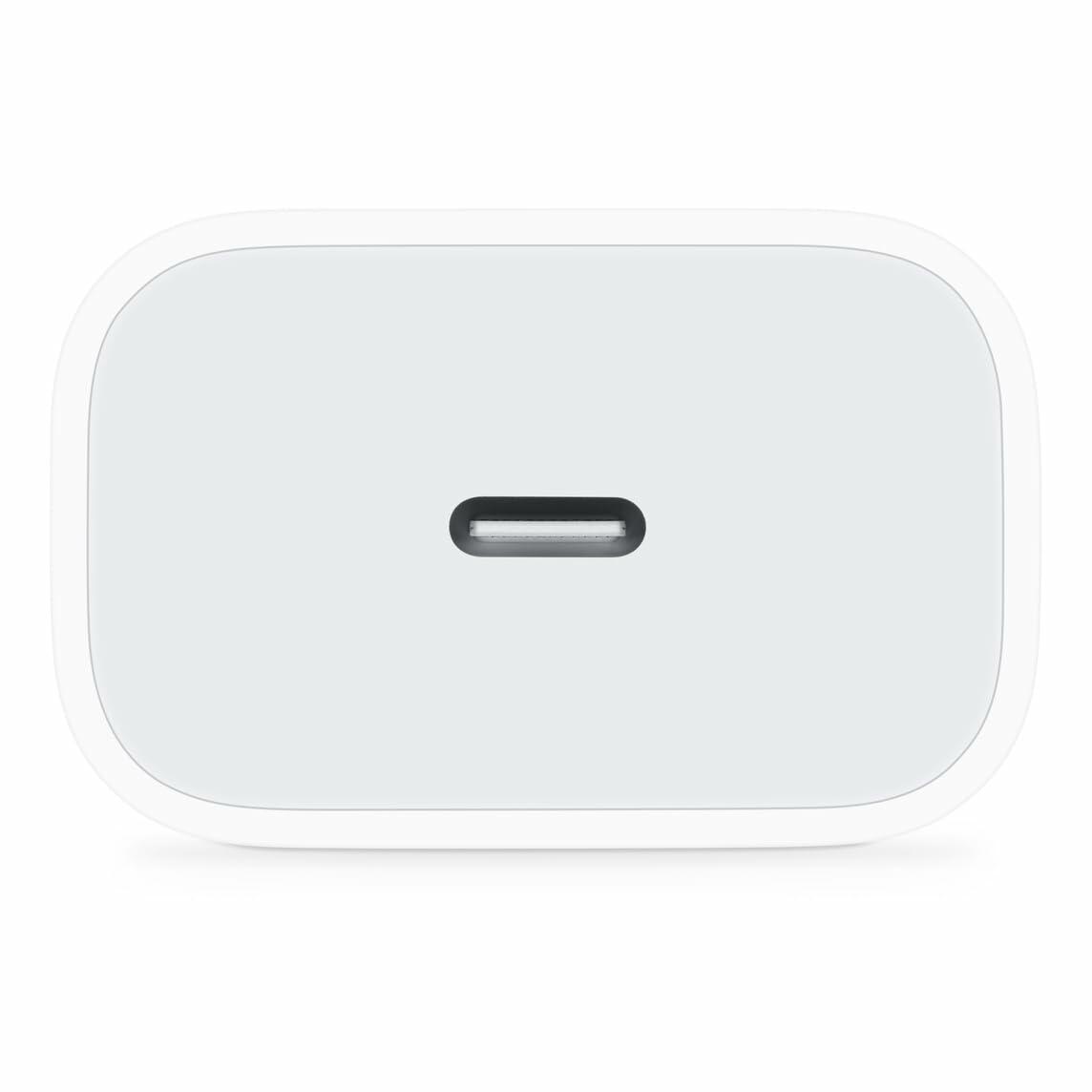 Apple 20W USB-C Power Adapter Fast Charging White Type C Wall Charger