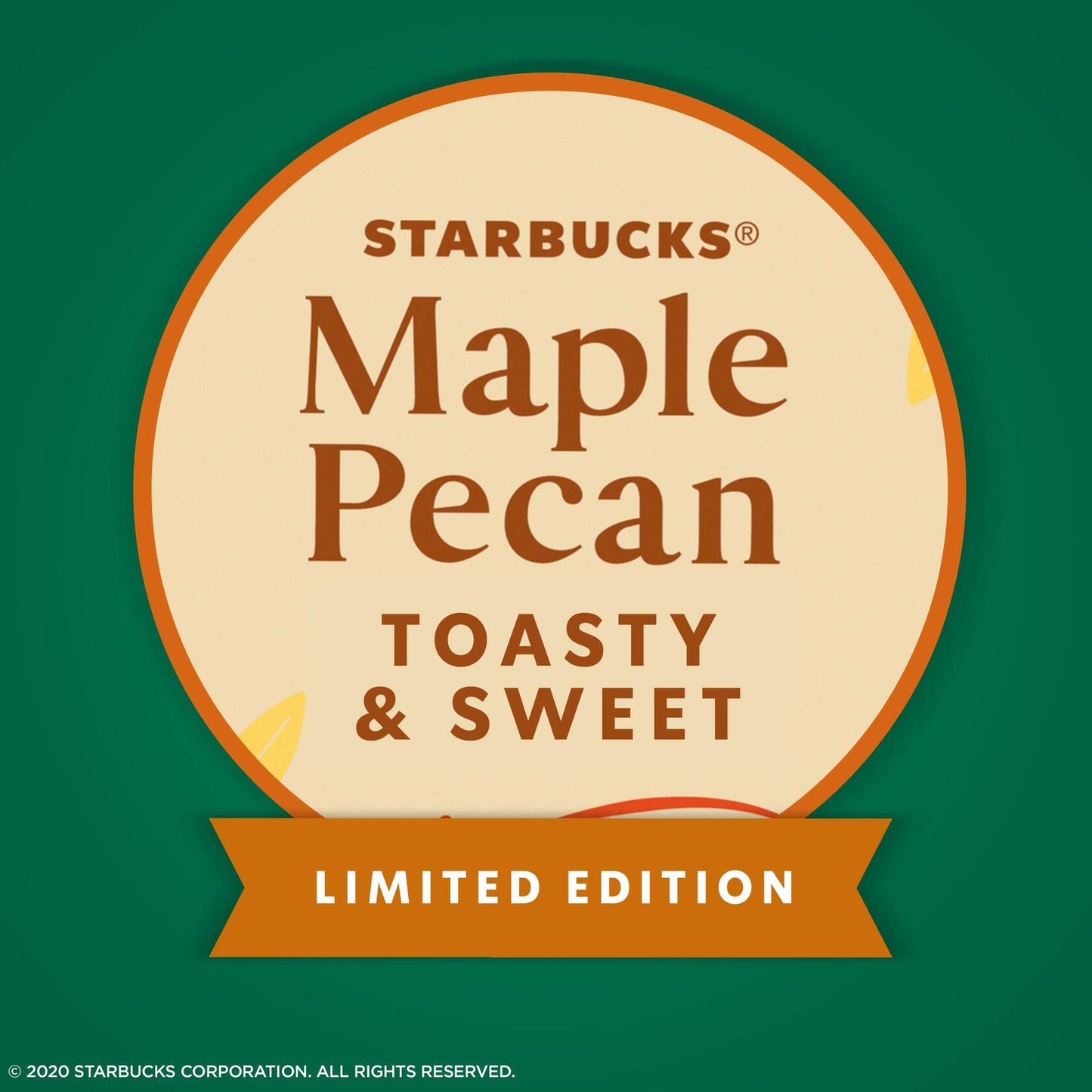 Starbucks Coffee K-Cup Pods Maple Pecan 22 Count
