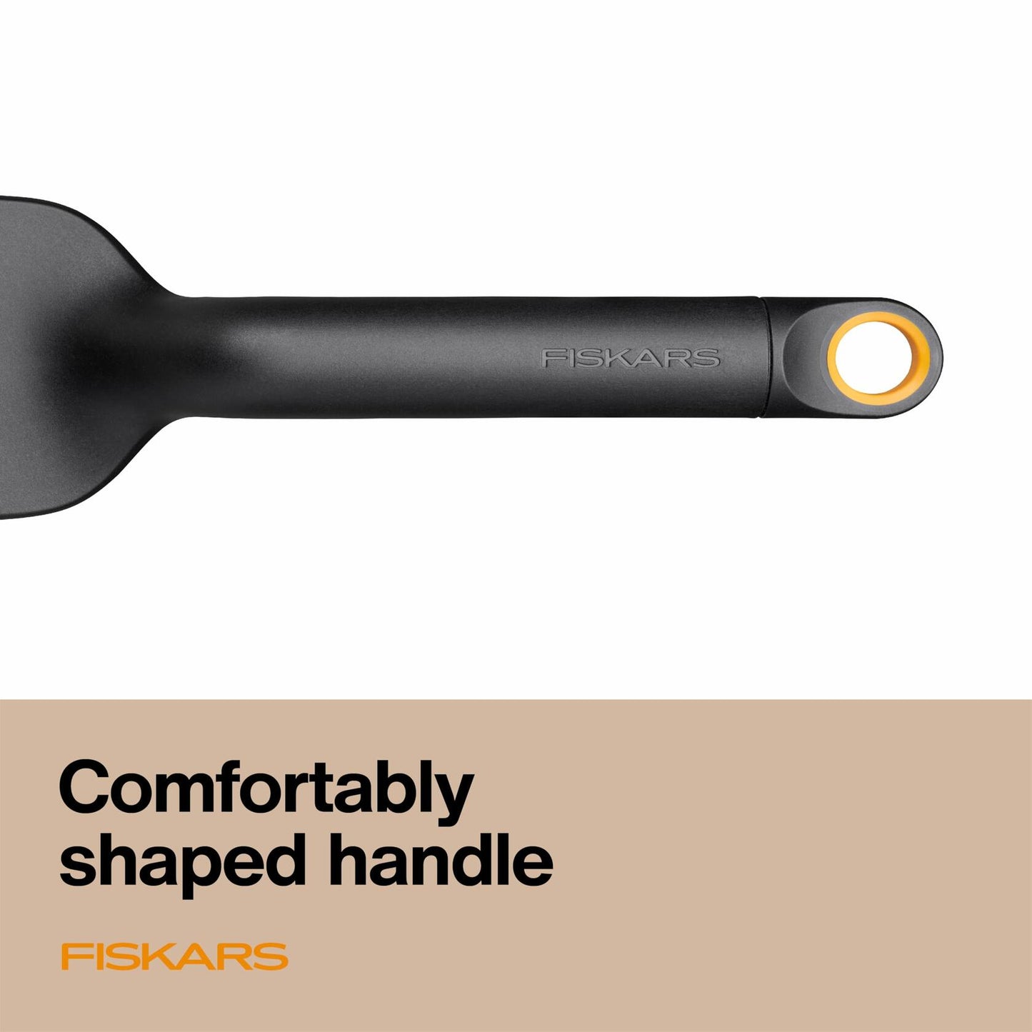 Fiskars Eco Cultivator Wide Angled Tines Ergonomic Handle Black