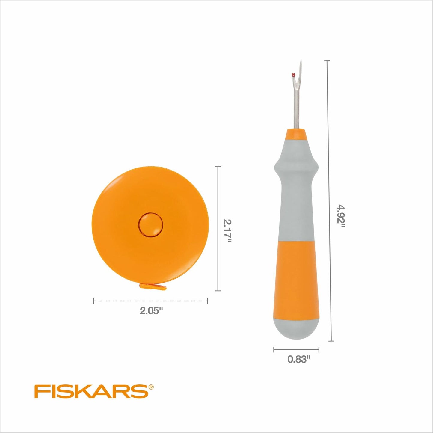 Fiskars Seam Ripper and Measuring Tape Set