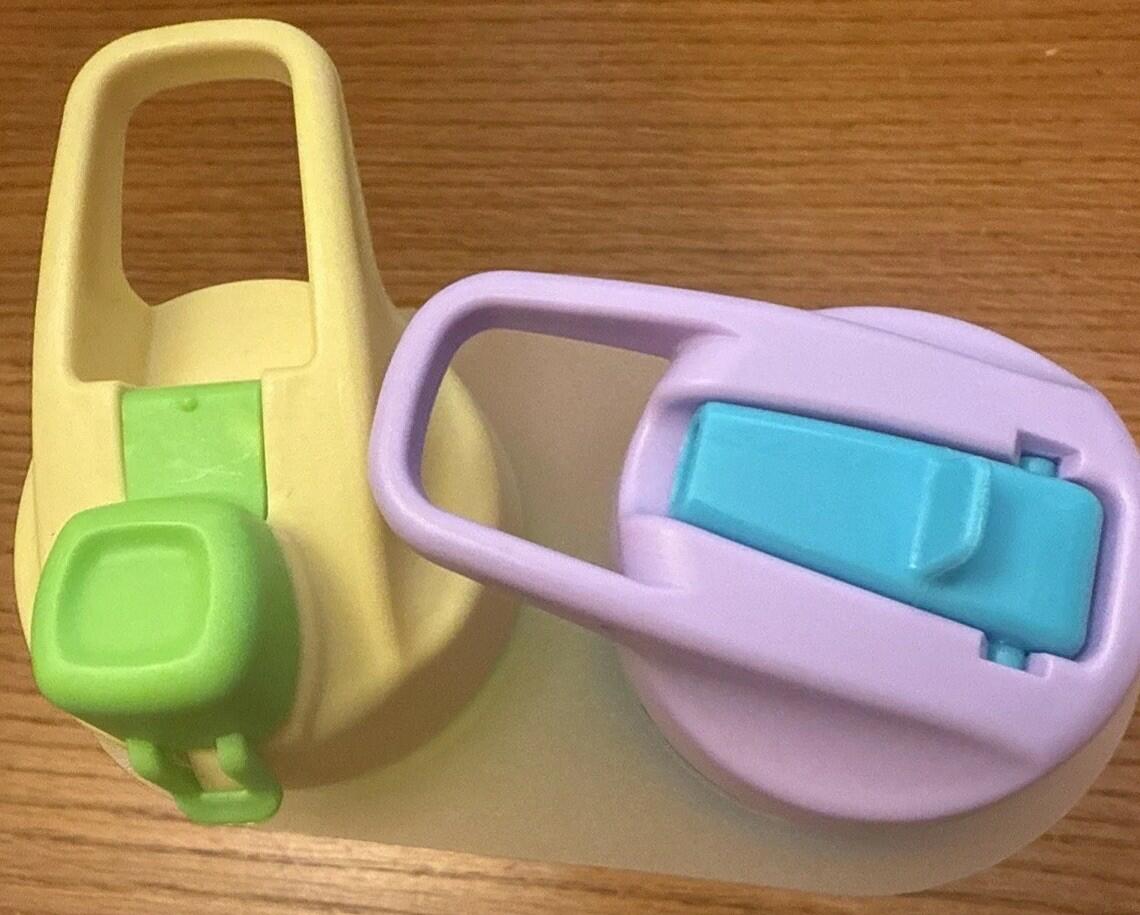 Zak Designs Bluey Water Bottle 16oz Set of 2 Multicolor BPA-Free Plastic
