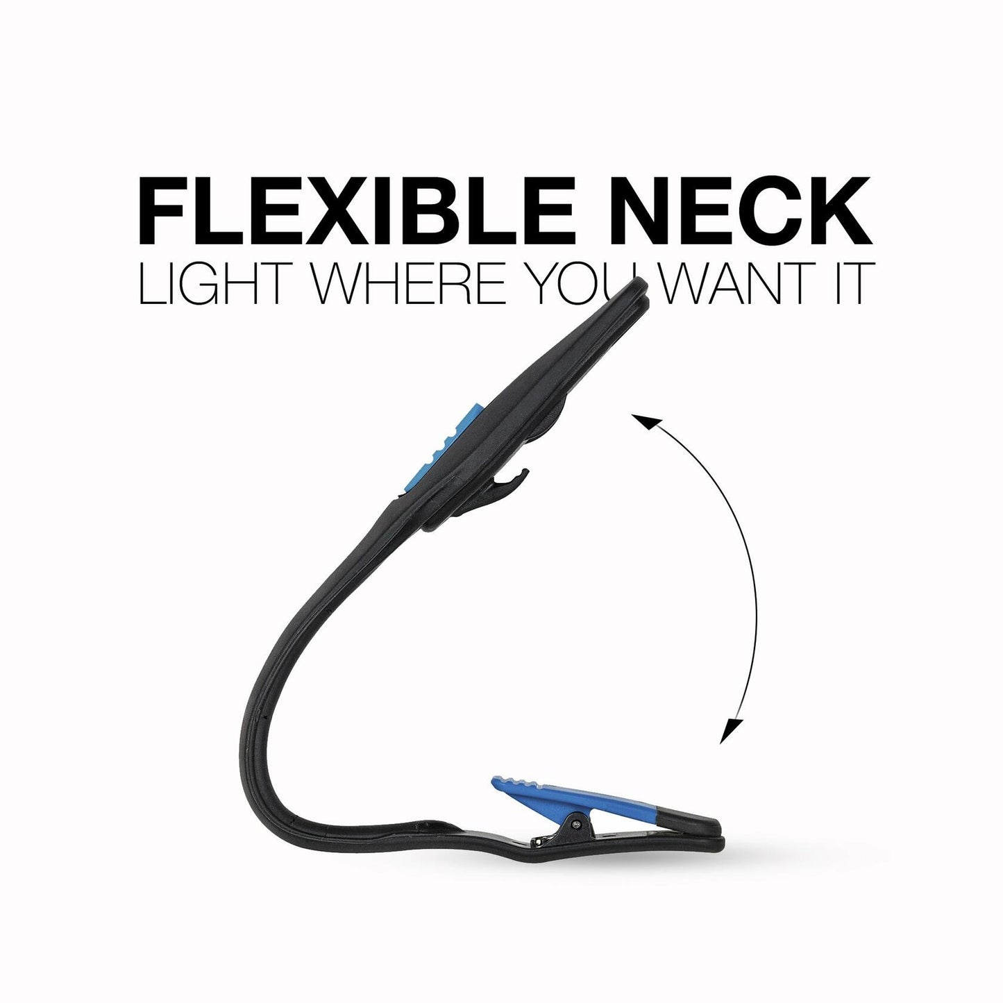 Energizer LED Book Light FLEX Clip-On Reading Light Batteries Included