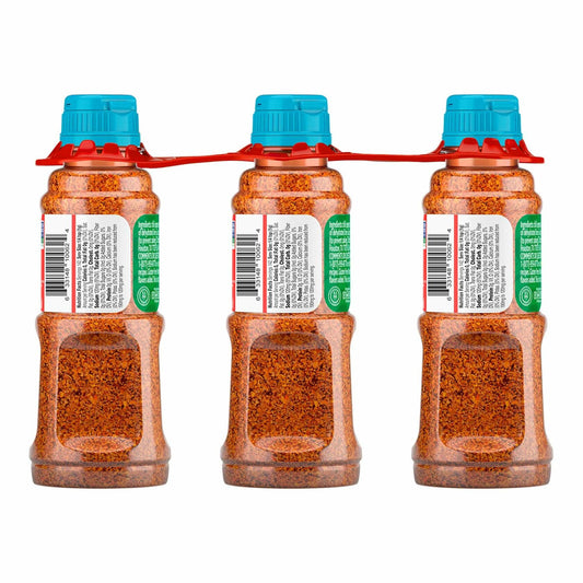 Tajin Clásico Reduced Sodium Seasoning 5 oz Pack of 3 Chili Lime Blend