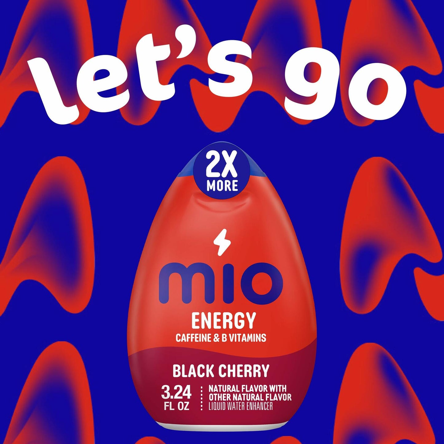 Mio Energy Liquid Water Enhancer Black Cherry 3.24 fl oz Bottle