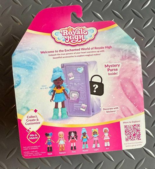 Jazwares Royale High Water Fairy Series 2 Surprise Locker Doll w/ Code