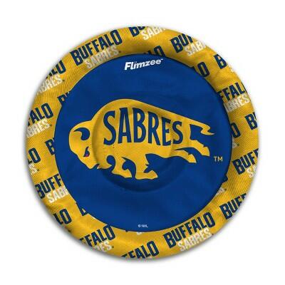 NHL Buffalo Sabres Flimzee Flying Disc Blue/Yellow