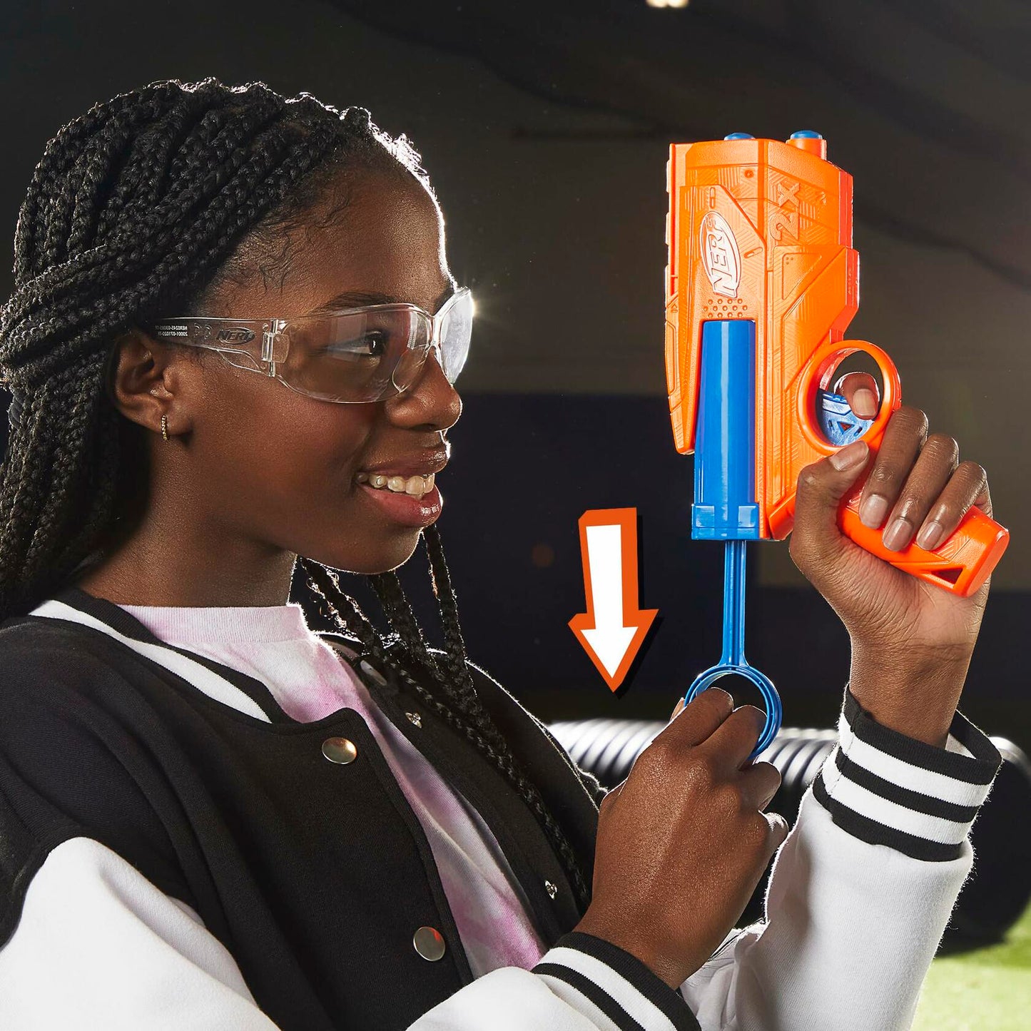 Nerf N Series Ward Blaster with 2 N1 Darts Kids Outdoor Game Ages 8+