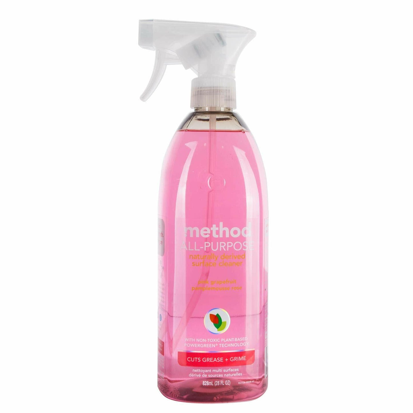 Method All-Purpose Cleaner Spray Pink Grapefruit Plant-Based 28oz Pack of 1