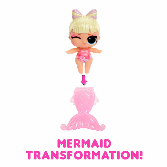 LOL Surprise Mermaids Baby Sisters Color Change Tail 8 Dolls Set