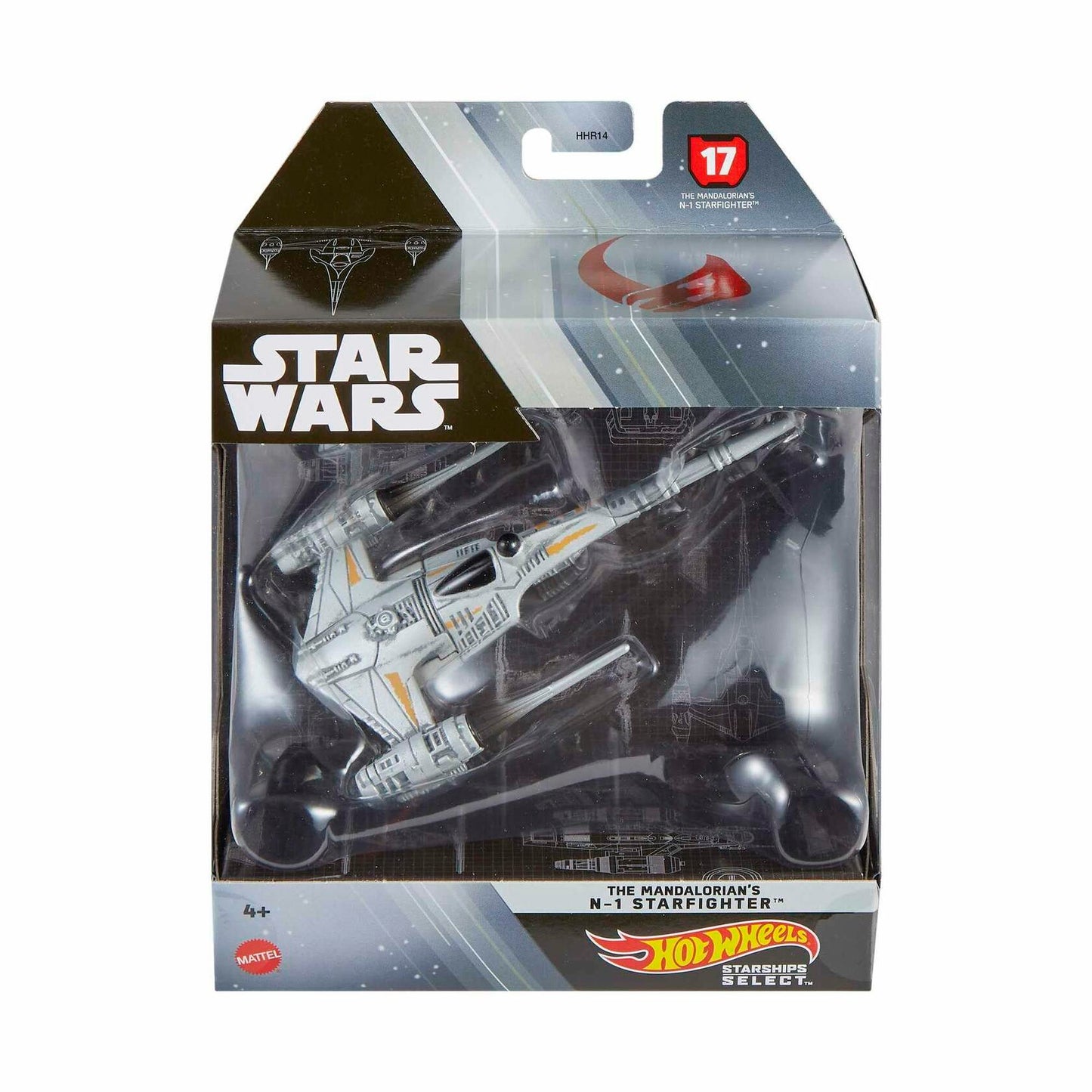 Hot Wheels Naboo N1 Starfighter Collectible Vehicle Die-Cast 0.63lb