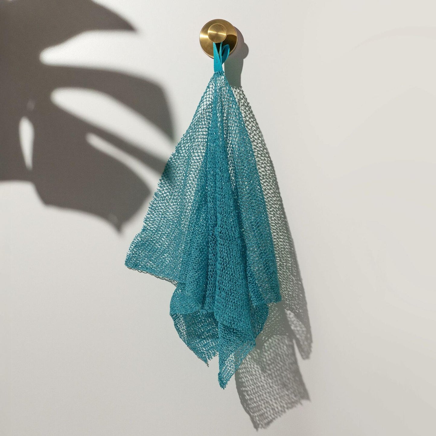 EcoTools Exfoliating Bath Net Blue Flexible Reusable Body Scrubber 1 Count
