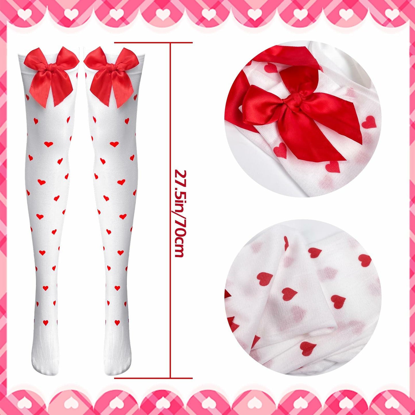 BleSky Valentines Tutu Costume Women Pink Tutu Red Heart Headband