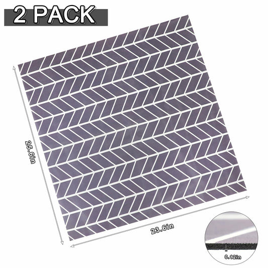 2PCS Washer Dryer Top Covers Non-slip Dust-proof 25.6x23.6''