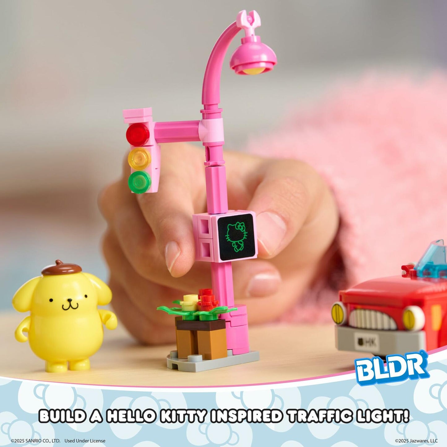 BLDR Hello Kitty Badtz-Maru Convertible Building Set 0111 with 2 Minifigures