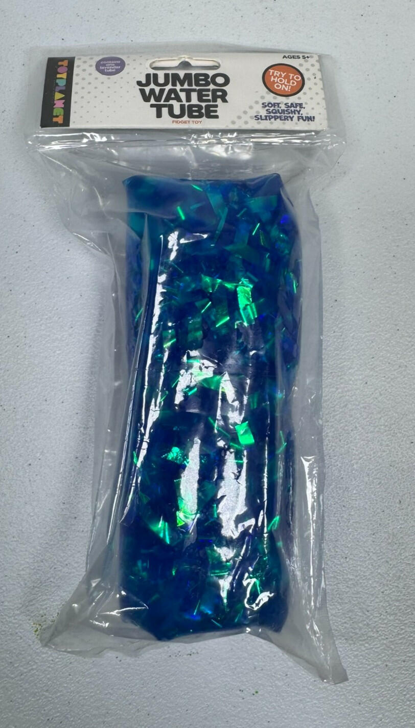 Toy Planet Jumbo Water Tube Green Pink Orange