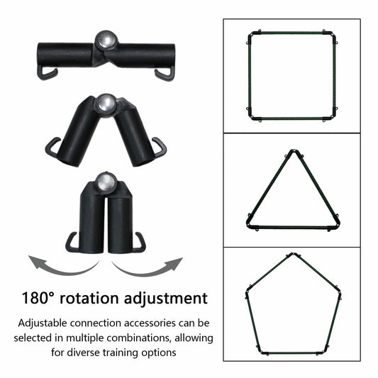 Huang Yunming 7pc Pentagonal Agile Speed Rings Portable Training Set