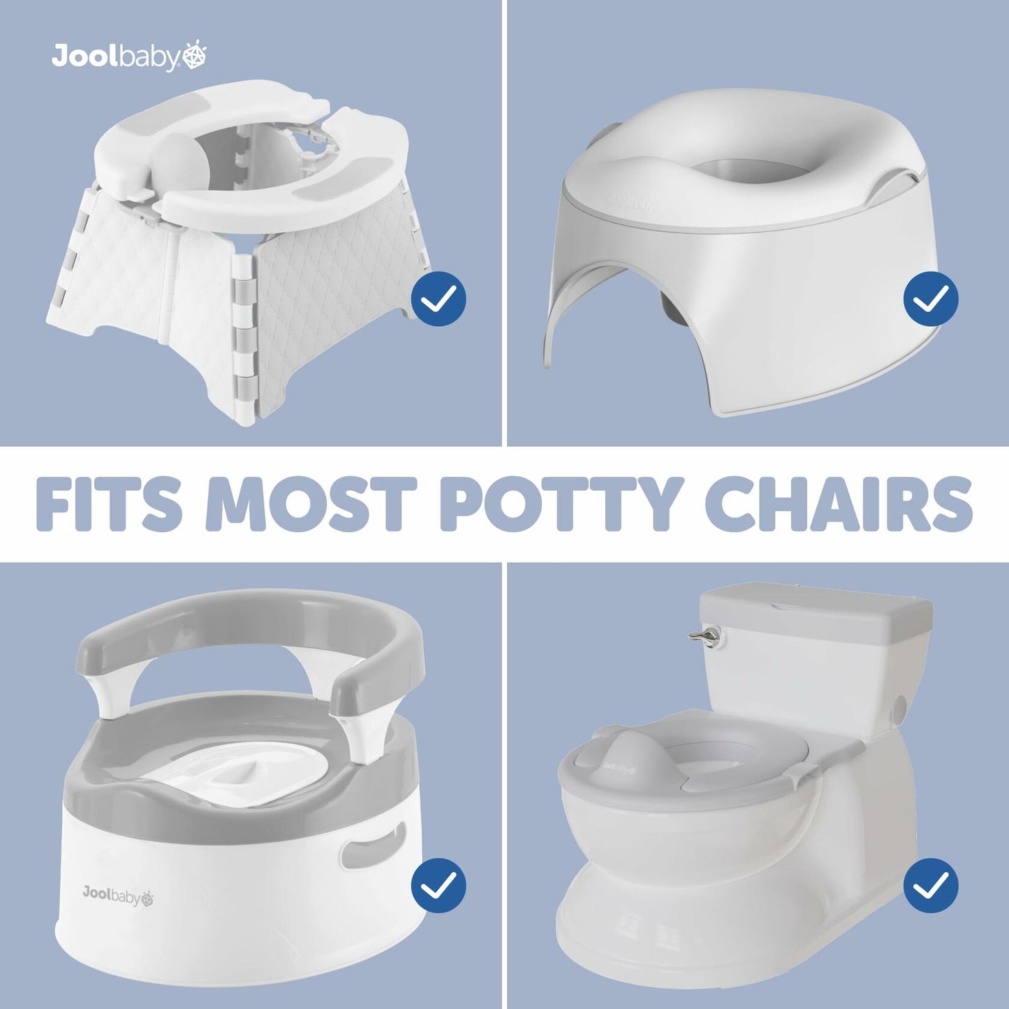 Jool Baby Disposable Potty Liners Universal Fit Super-Absorbent 30 Count