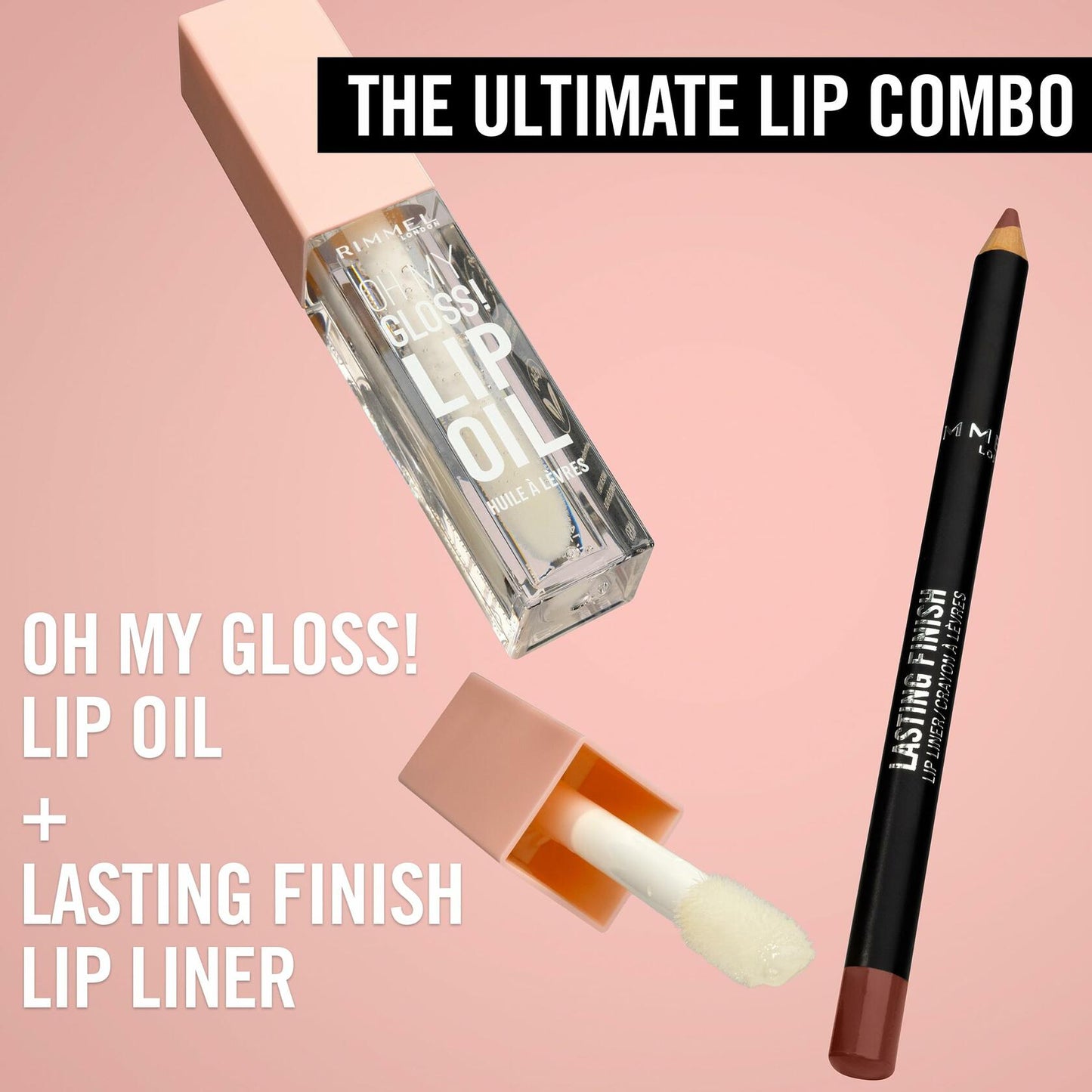 Rimmel Lasting Finish 8HR Soft Lip Liner Pencil 790 Brownie Pie .04oz