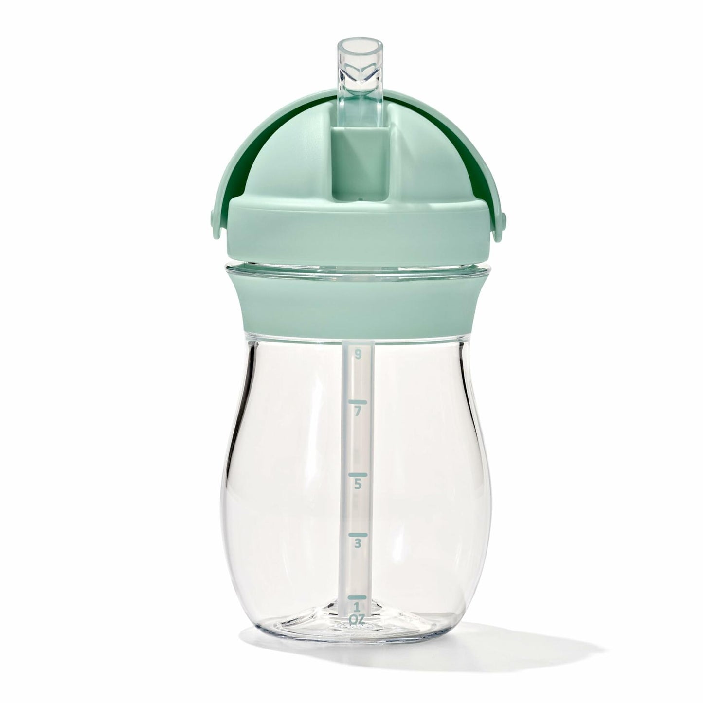 OXO Tot Transitions Straw Cup 9oz Opal Spill-Proof Toddler Cup