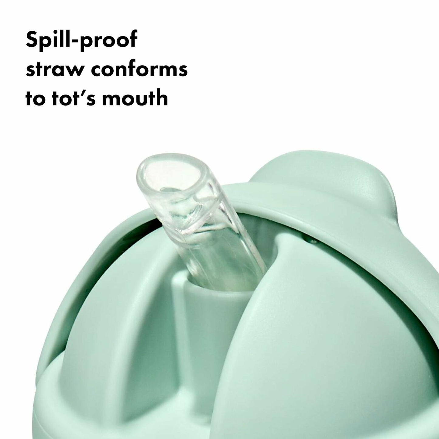 OXO Tot Transitions Straw Cup 9oz Opal Spill-Proof Toddler Cup