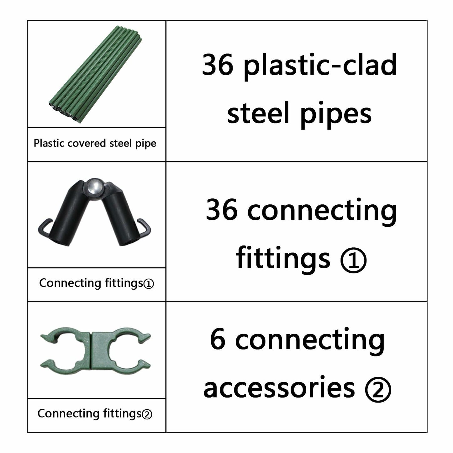 Huang Yunming 7pc Pentagonal Agile Speed Rings Portable Training Set