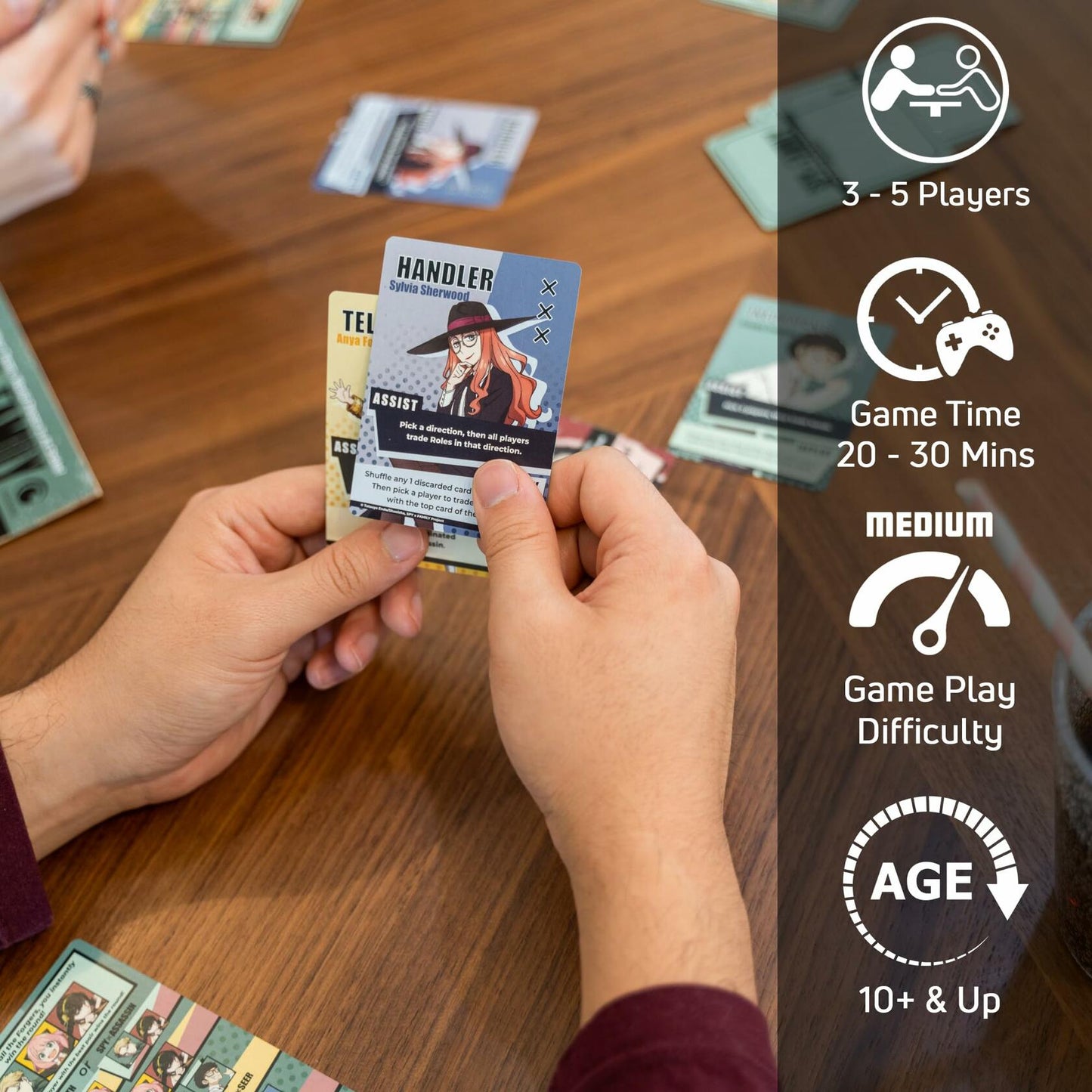 KESS Spy X Family Mission for Peanuts Board Game Players 3-5 Ages 10+