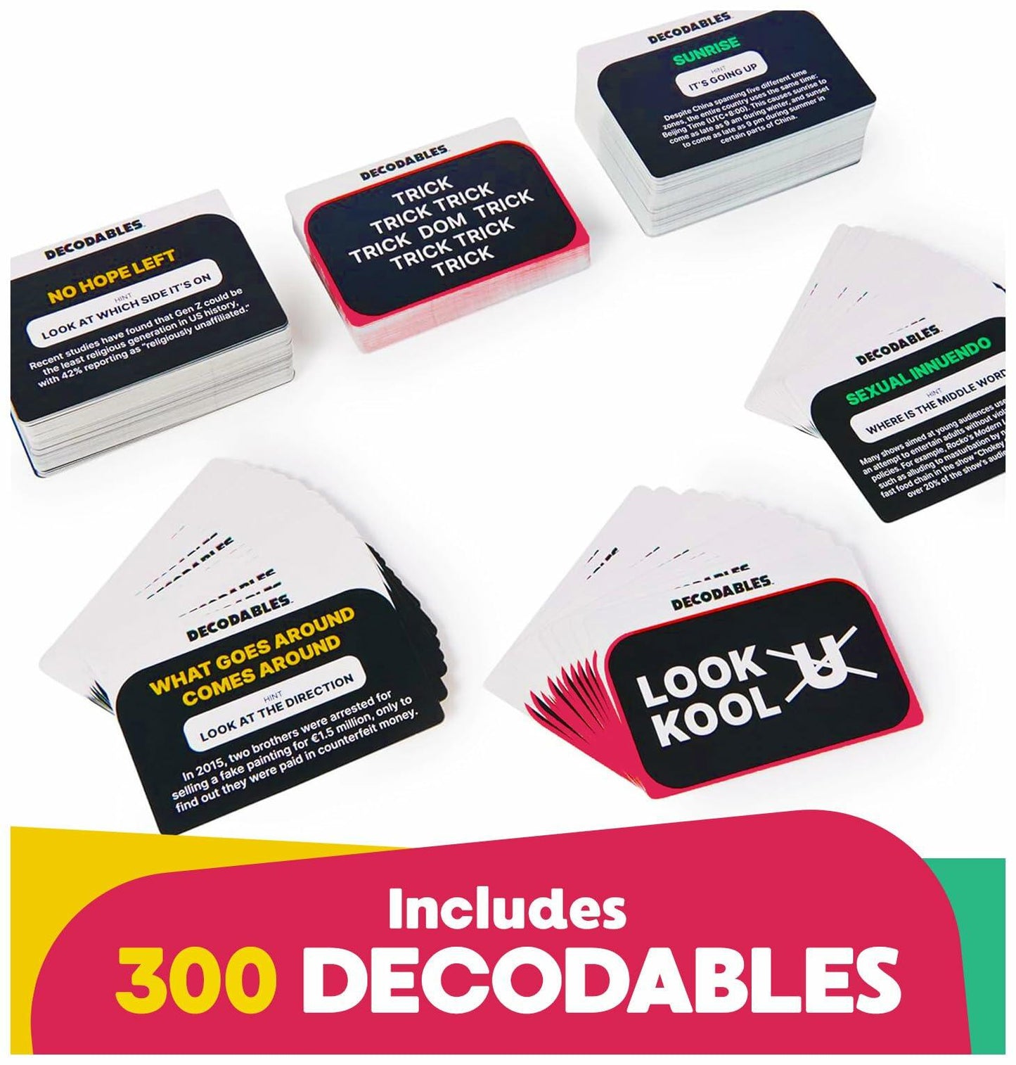 Spin Master Decodables Adult Party Card Game Bachelorette 3-8 Players 18+