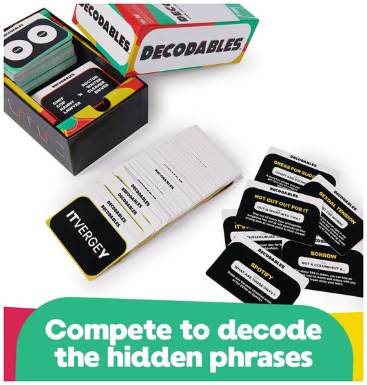 Spin Master Decodables Adult Party Card Game Bachelorette 3-8 Players 18+