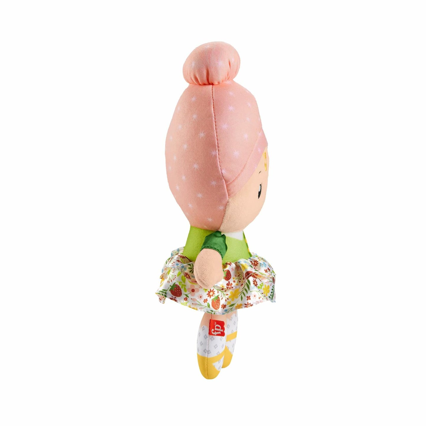 Fisher-Price My First Doll Cuddly Sensory Toy for Babies 6+ Months HXK44