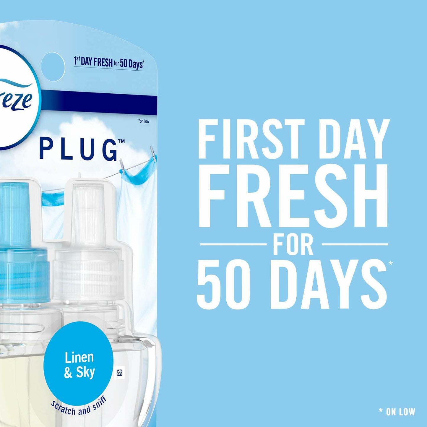 Febreze Plug Dual Refill Southern Lilac Mornings Scent 0.87fl oz 2 Pack Beige