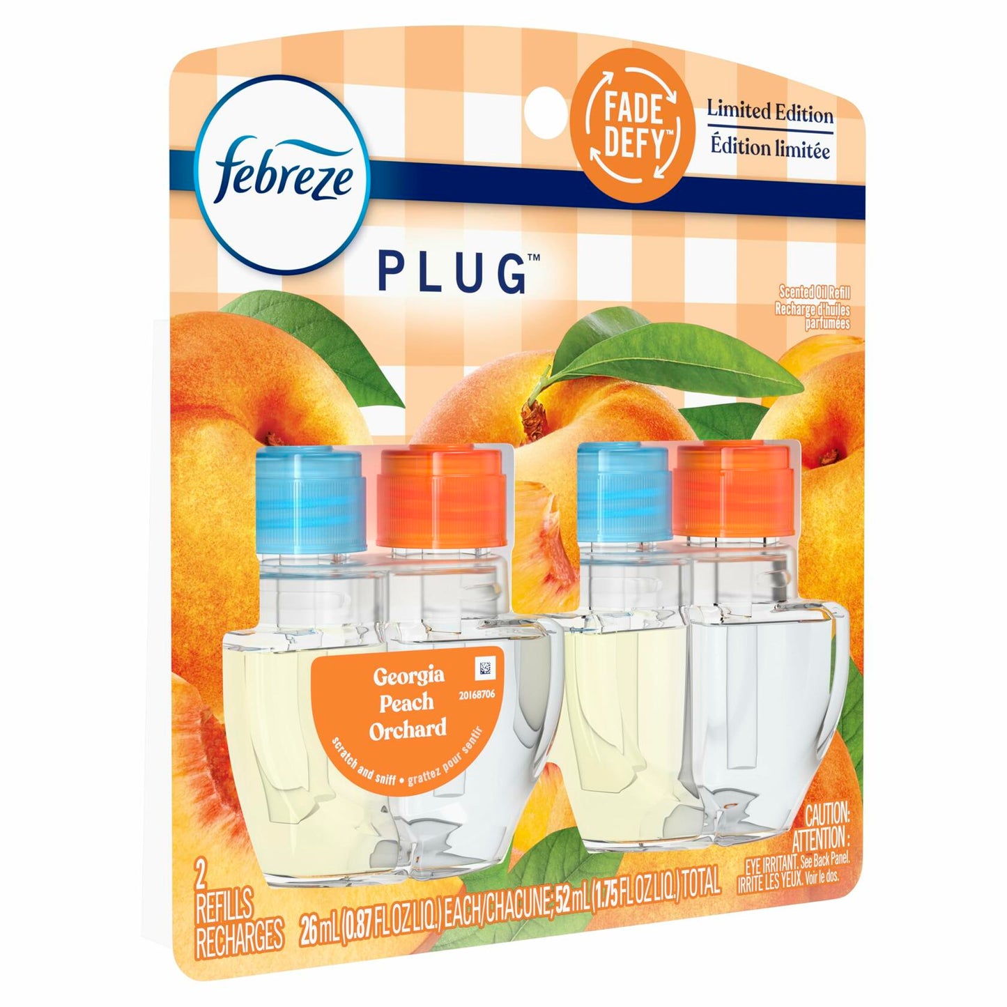 Febreze Plug Dual Refill Southern Lilac Mornings Scent 0.87fl oz 2 Pack Beige