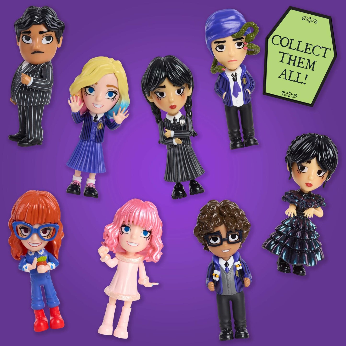 Just Play Wednesday 4-inch Collectible Figure Series 1 Rave'N Small