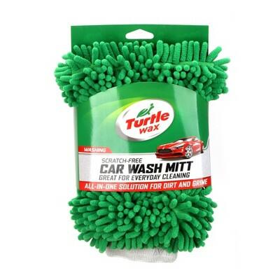 Turtle Wax Microfiber Car Wash Mitt Automotive Cleaning Tool for Vehicles