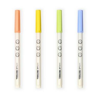 Yoobi SmileyWorld Dry Erase Markers 4pk School Supplies