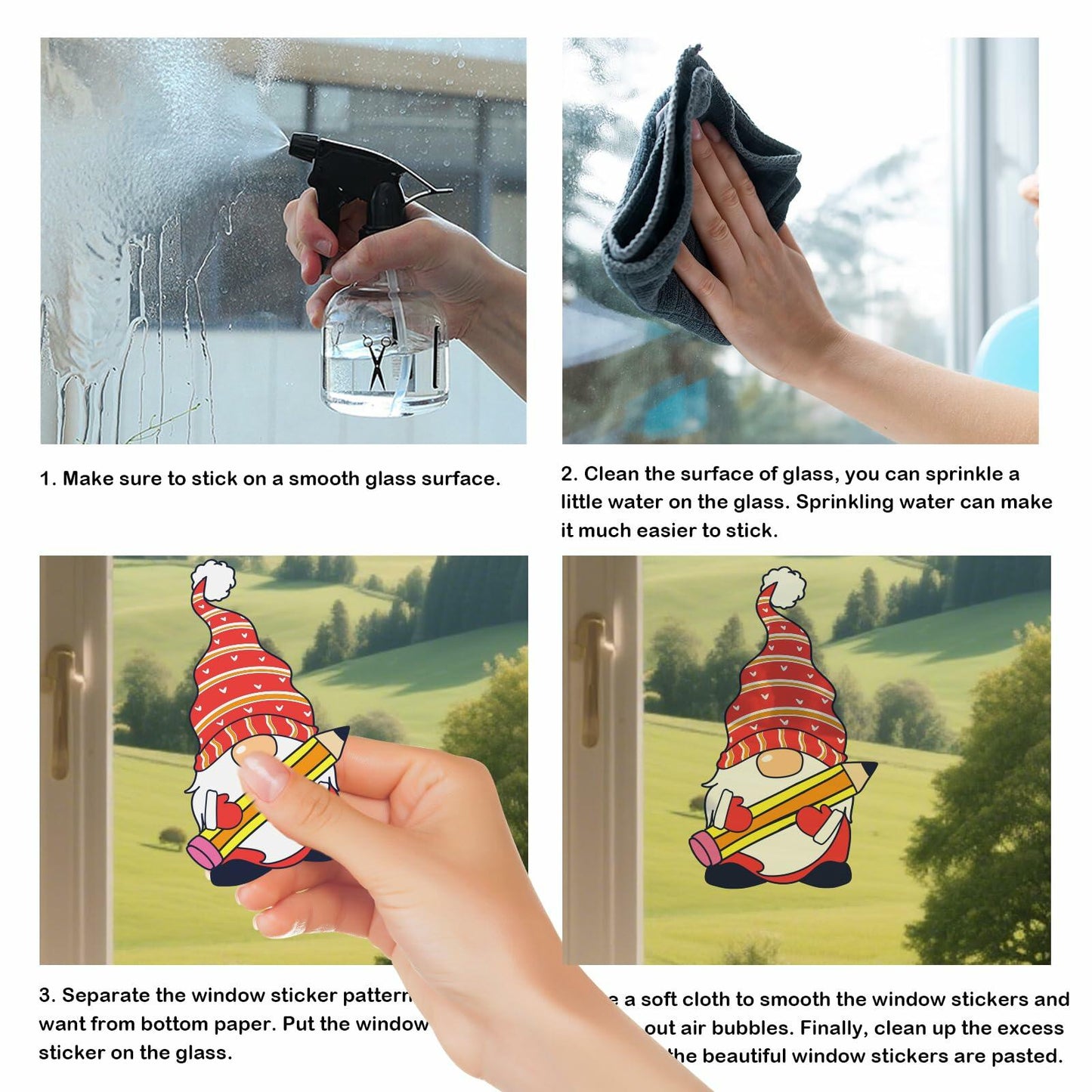 Kentucky Derby Party Decorations Rose Trophy Telescope Stickers 9 Sheets