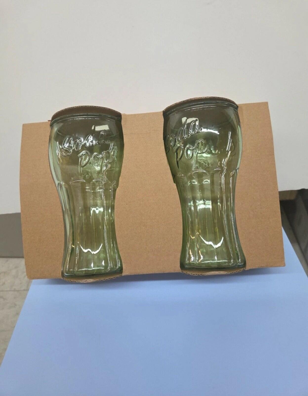 Target Bullseye Playground Retro Soda Glass Set 2-Piece Green Summer 2025