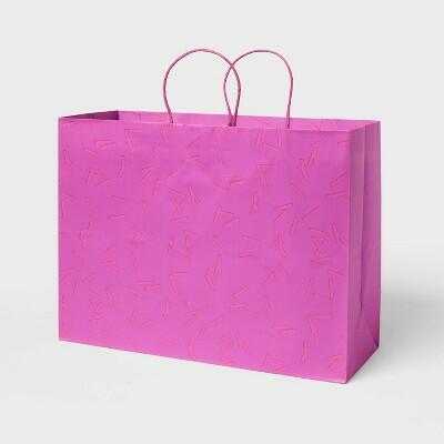 Large Confetti Gift Bag Purple - Spritz™