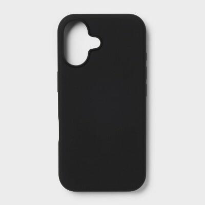 heyday iPhone 16 Silicone Case for MagSafe Black
