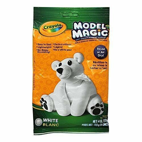 Crayola Model Magic 4oz White Modeling Compound Clay